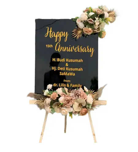Papan Bunga Akrilik Sandingrowo